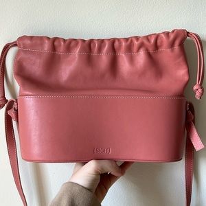 Sigh Pink Leather Bag